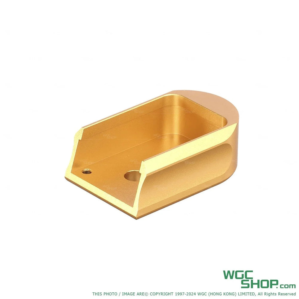 5KU Aluminum Mag Base for KJ Shadow 2 GBB Airsoft ( Type 1 / GBSD2001 ) Gold 5KU-GBSD2001-GD - WGC Shop