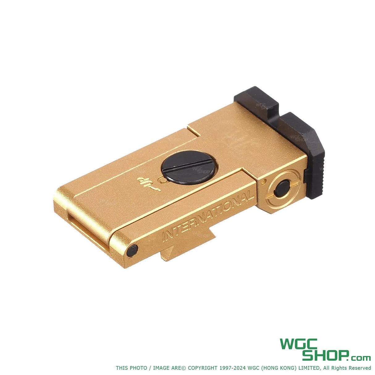 5KU Aluminum STI Style Rear Sight for Marui Hi-Capa GBB Airsoft ( 5KU-GB-595 )-5KU-GB-595-GD-WGC Shop