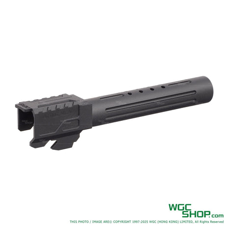 Black 5KU outer barrel with rail mount for Marui G17 Gen3 gas blowback pistol
