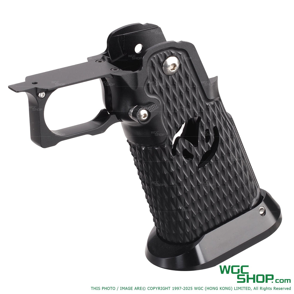 5KU CNC Aluminum Grip Type9 for MARUI Hi - Capa GBB ( 5KU - GB - 587 ) Black 5KU-GB-587-BK - WGC Shop