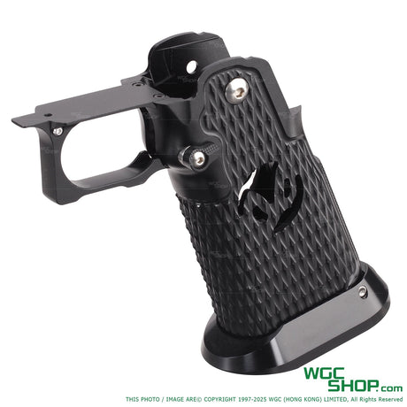 5KU CNC Aluminum Grip Type9 for MARUI Hi-Capa GBB ( 5KU-GB-587 )-5KU-GB-587-BK