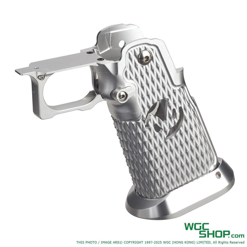 5KU CNC Aluminum Grip Type9 for MARUI Hi - Capa GBB ( 5KU - GB - 587 ) Silver 5KU-GB-587-SV - WGC Shop