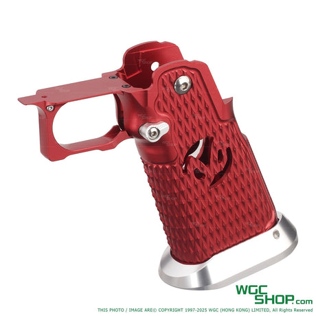 5KU CNC Aluminum Grip Type9 for MARUI Hi-Capa GBB ( 5KU-GB-587 )-5KU-GB-587-RD