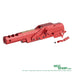 Red CNC aluminum Infinity IMM style conversion kit for Marui Hi-Capa GBB with magazine release lever and screw