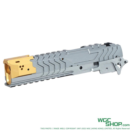 5KU CNC Aluminum Matrix Slide Set for Marui Hi-Capa GBB Airsoft ( 5KU-GB-573 )-5KU-GB-573-GYGD-WGC Shop