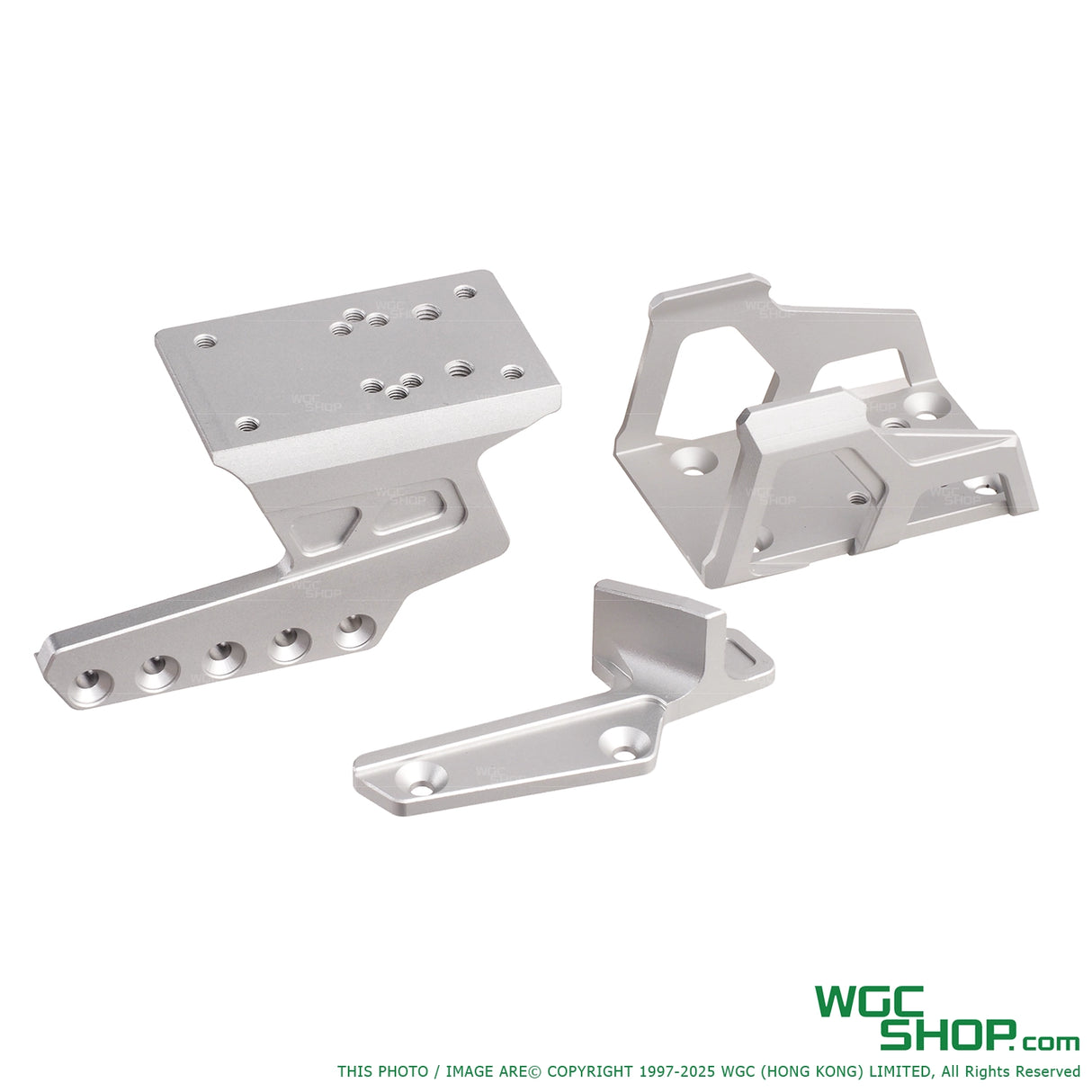 Silver 5KU exoskeleton optic mount 5KU-GB-623