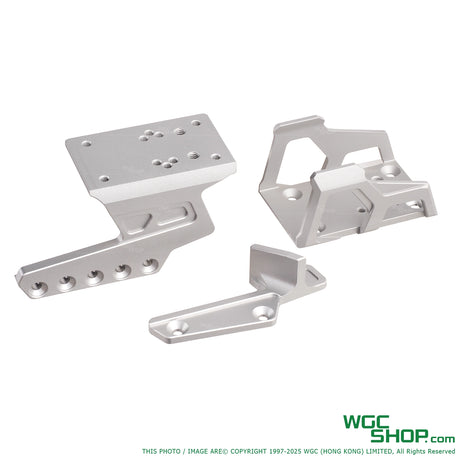 Silver 5KU exoskeleton optic mount 5KU-GB-623