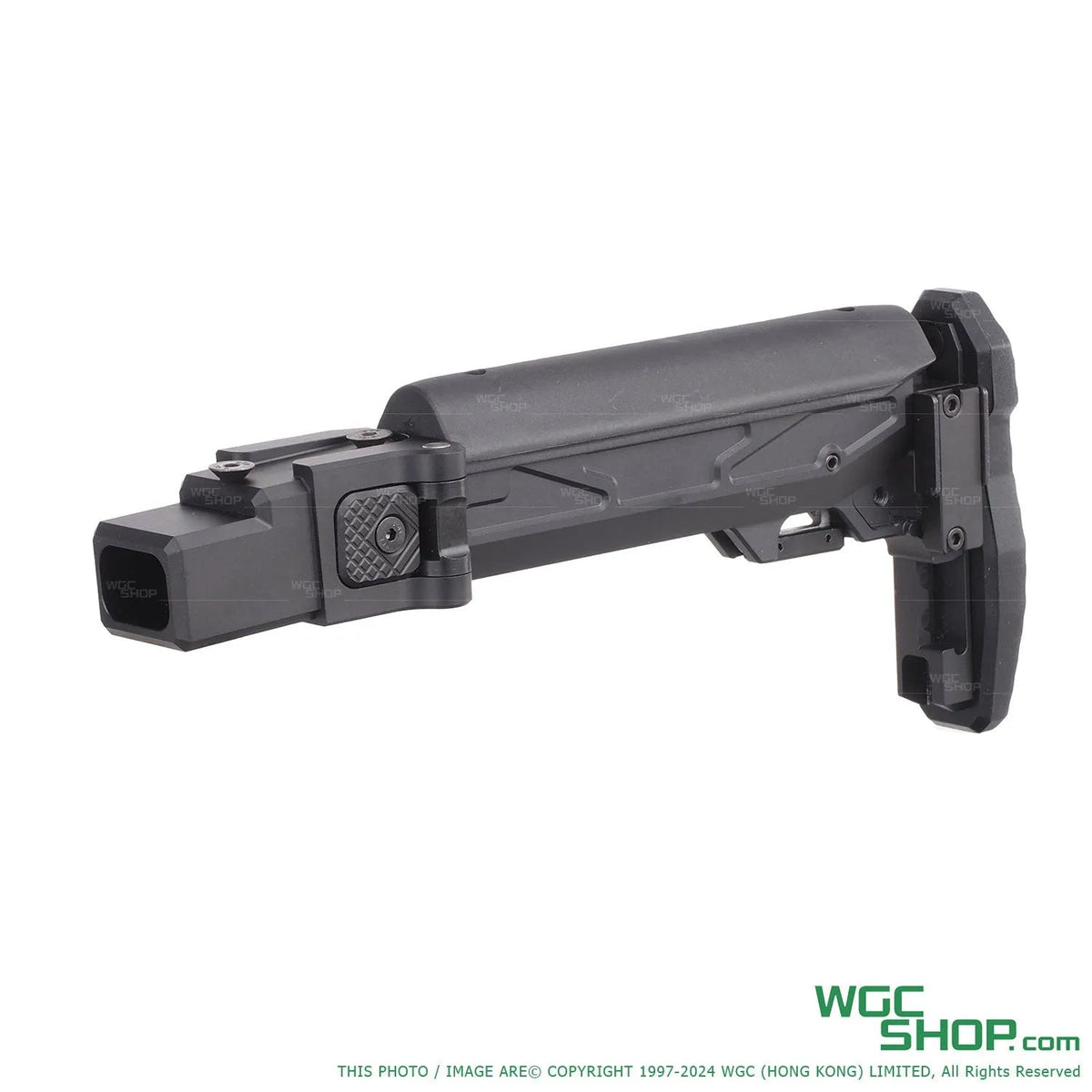 5KU Folding Telescopic Buttstock w/ Cheek Riser for GHK AKM V2 GBB ...