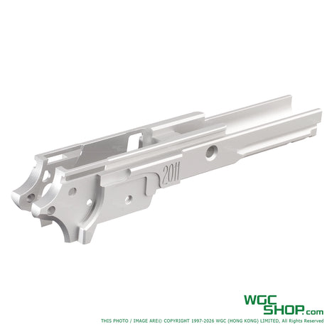 5KU 3.9 Inch Aluminum Frame for Marui Hi-Capa GBB Airsoft - Type 4 / 2011 ( Upgrade Version ) Silver 5KU-GB-564-SV - WGC Shop