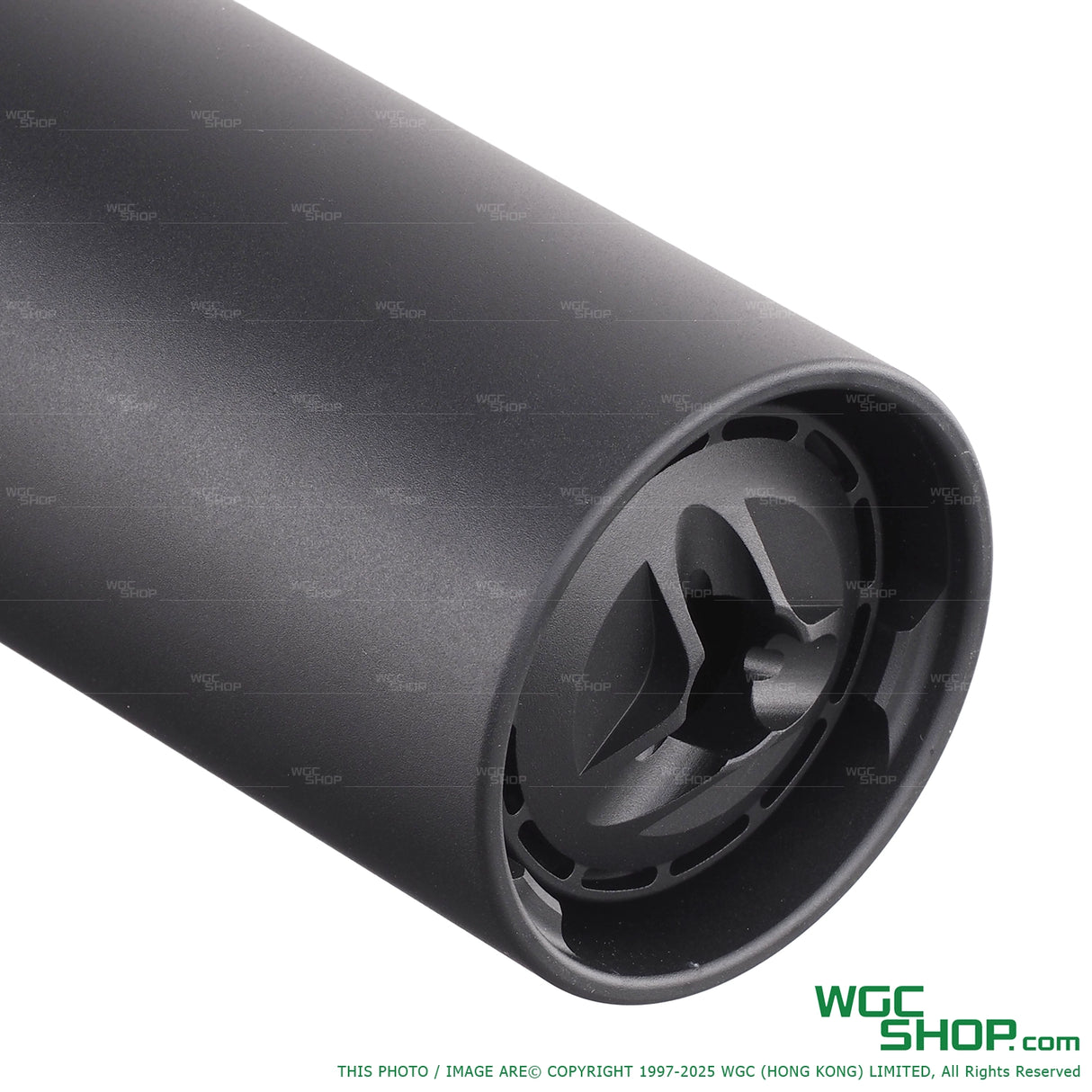 Front close-up of 5KU KAC Style QDC / CRS-PRT airsoft suppressor