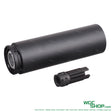 Black 5KU KAC Style QDC / CRS-PRT airsoft suppressor