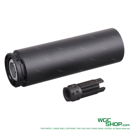 Black 5KU KAC Style QDC / CRS-PRT airsoft suppressor