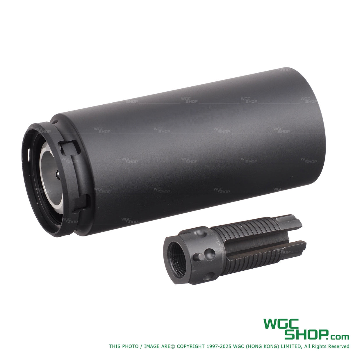 Black 5KU KAC Style QDC / MCQ-PRT airsoft suppressor