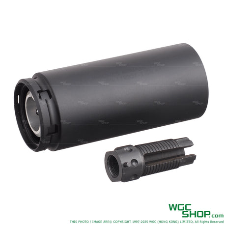 Black 5KU KAC Style QDC / MCQ-PRT airsoft suppressor