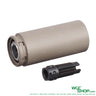Tan 5KU KAC Style QDC / MCQ-PRT airsoft suppressor