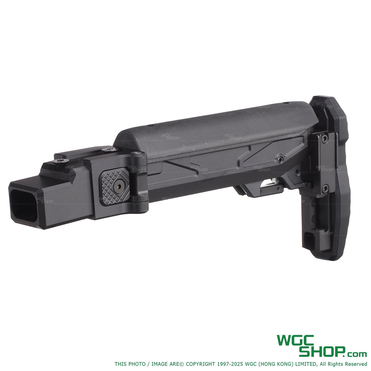 5KU KPYK Style Folding Telescopic Buttstock w/ Cheek Riser for GHK AKM ...