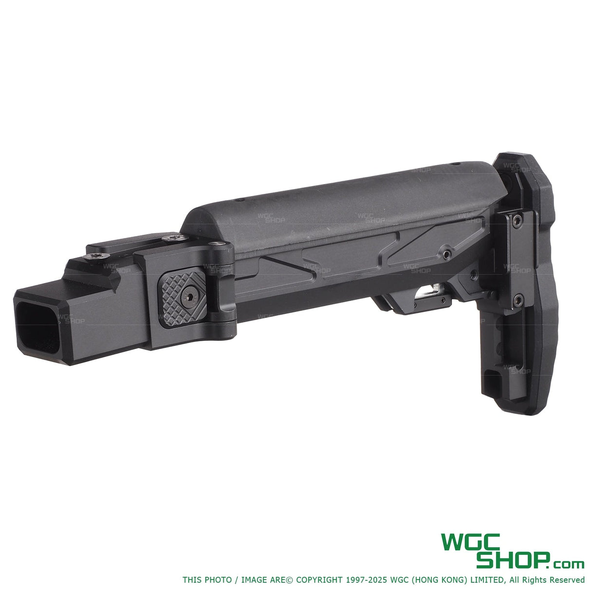 5KU KPYK Style Folding Telescopic Buttstock w/ Cheek Riser for GHK AKM V3 GBB ( 5KU-GB-171 )-