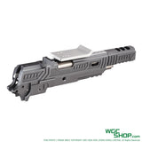 RIght view of 5KU LIMCAT SABERCAT Slide Kit for MARUI Hi-Capa GBB Airsoft ( Grey / Silver )