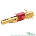 Left view of 5KU LIMCAT SABERCAT Slide Kit for MARUI Hi-Capa GBB Airsoft ( Gold / Red )