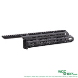 Right side view of 5KU M-LOK handguard for MARUI SAIGA-12K GBB
