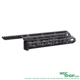 Black 5KU M-LOK handguard for Marui Saiga 12K GBB rifle accessory