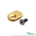 Gold mgazine release button for KJ WORKS SHADOW2 / TS2 GBB airsoft