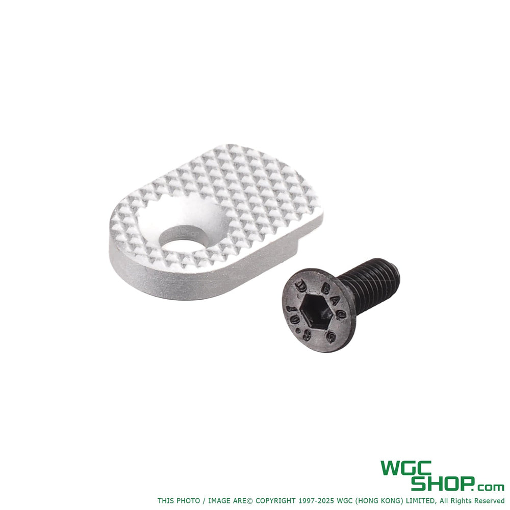 5KU Magazine Release Button Type B for KJ WORKS SHADOW2 / TS2 GBB ( GBSD2034 ) Silver 5KU-GBSD2034SV - WGC Shop