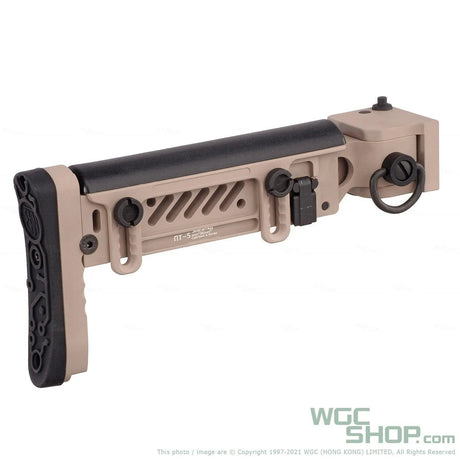 5KU PT-5 Style Folding Stock for Marui AKM GBB Airsoft - WGC Shop