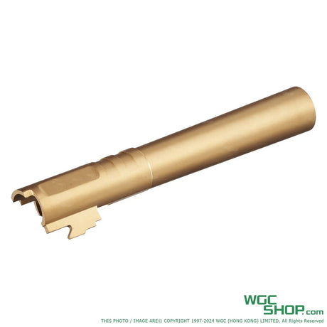 5KU S-Style 5 Inch Stainless Threaded Barrel for Marui Hi-Capa 5.1 GBB Airsoft ( 5KU-GB-478 )-WGC Shop