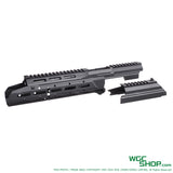 Left view of 5KU SAG Style Chassis MK3 M-LOK Handguard for MARUI AKM GBB ( GBTMAK013 )