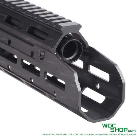 Black 5KU SAG style chassis MK3 M-LOK handguard for airsoft Marui AKM GBB