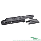 Black 5KU SAG Style MK3 M-LOK chassis handguard for Marui AKM GBB rifle