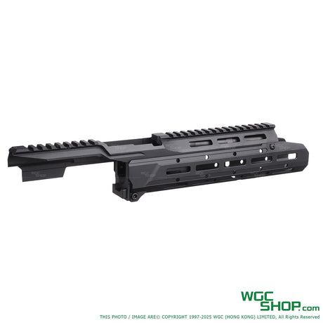 Black 5KU Sag Style Chassis MK3 M-LOK handguard for Marui AKM GBB rifle