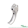 silver single action trigger part for KJ Works Shadow 2 TS2 airsoft gun with mounting holes