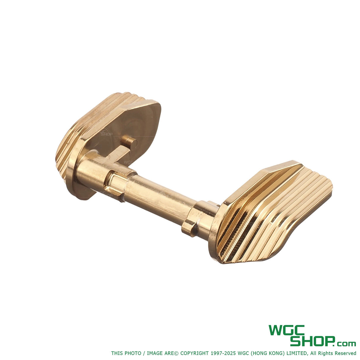 Gold color of Stainless Extra Wide Ambi-Thumb Safety