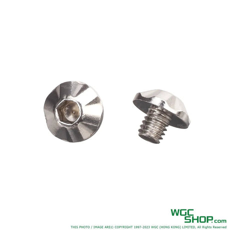 5KU Stainless Grip Screw Type-A for MARUI Hi-Capa GBB ( GB-645 ) Silver 5KU-GB-645-SV