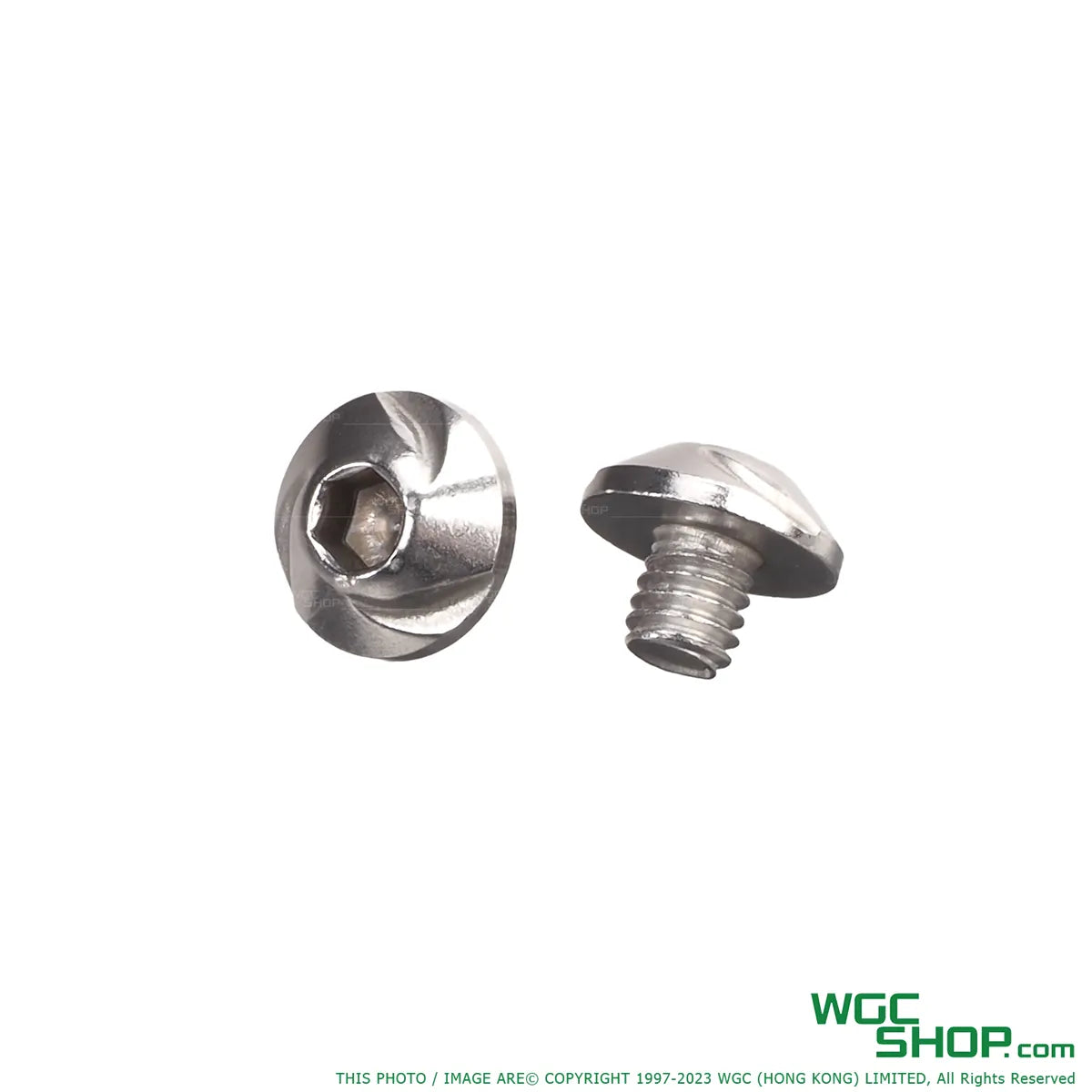 5KU Stainless Grip Screw Type-B for MARUI Hi-Capa GBB ( GB-646 ) - Silver