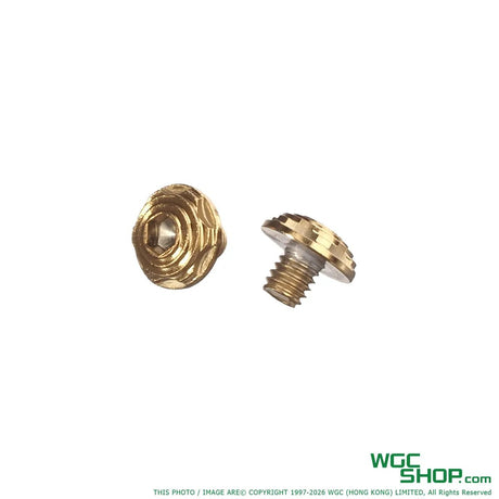 5KU Stainless Grip Screw Type-C for MARUI Hi-Capa GBB ( GB-647 ) Gold 5KU-GB-647-GD