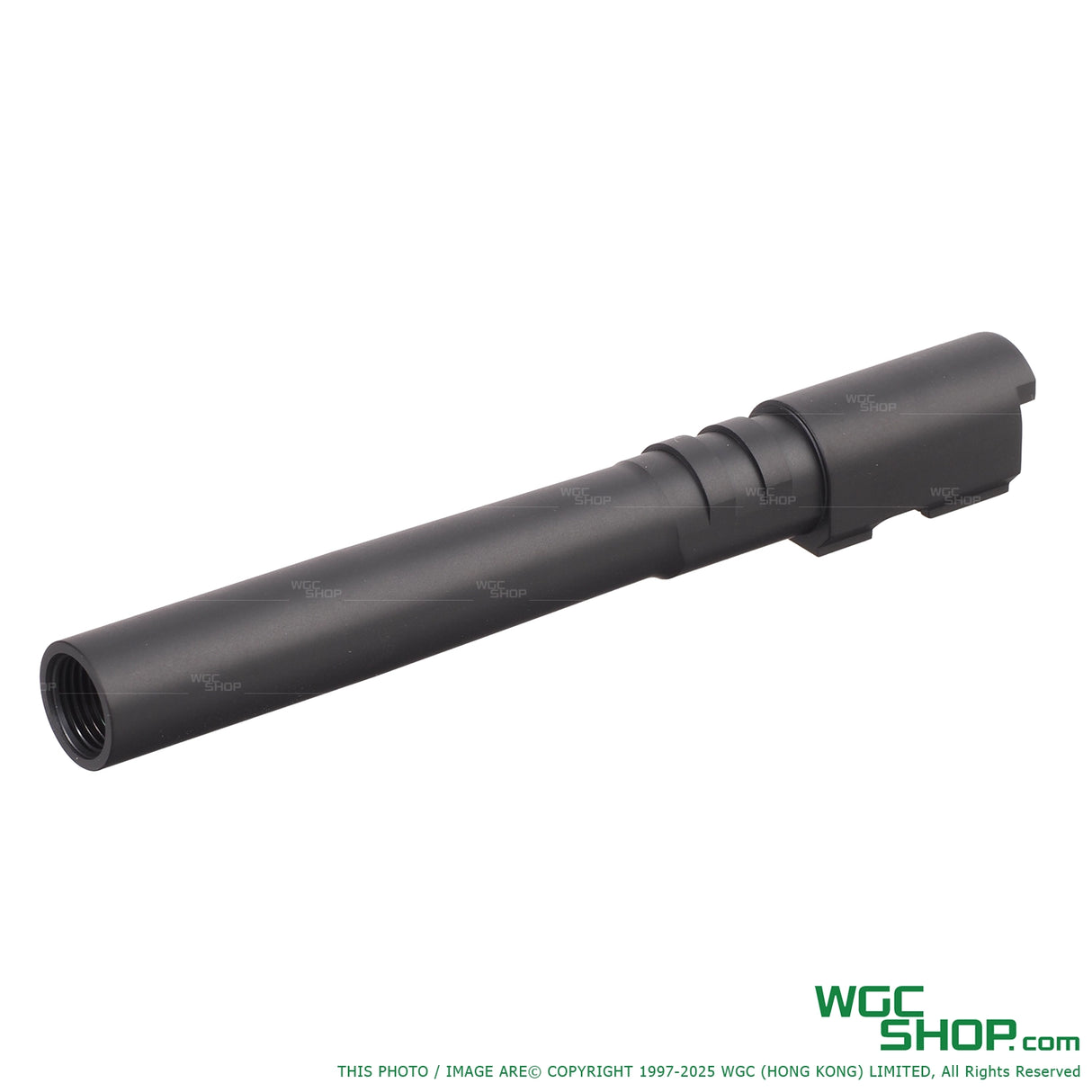 Black color of 5KU Stainless Steel Outer Barrel for KJ WORKS CZ SHADOW2 GBB ( GBSD2032 )