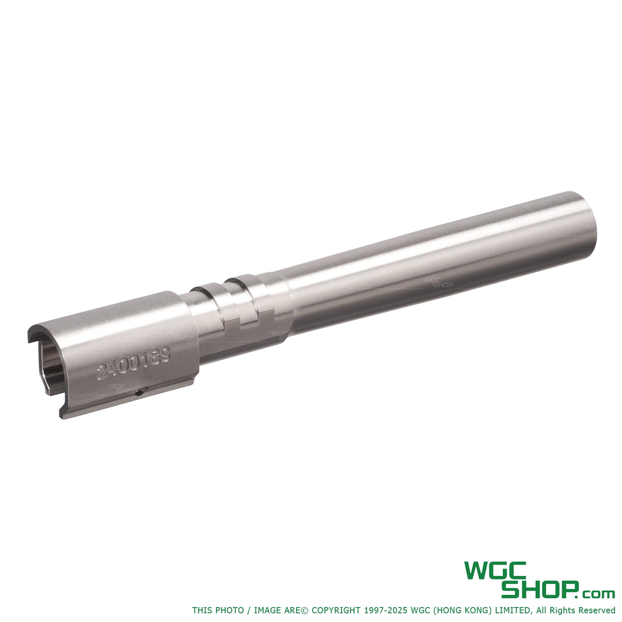 Silver color stainless steel outer barrel for KJ WORKS CZ SHADOW 2 gbb airsoft