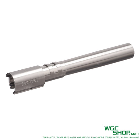 Silver color stainless steel outer barrel for KJ WORKS CZ SHADOW 2 gbb airsoft