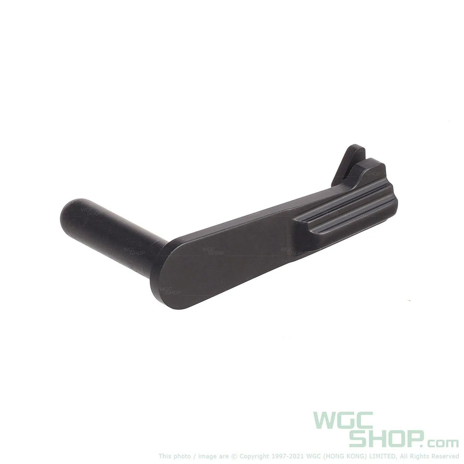5KU Stainless Steel Slide Stop for Marui Hi-Capa GBB Airsoft - Type 1 / Black - WGC Shop