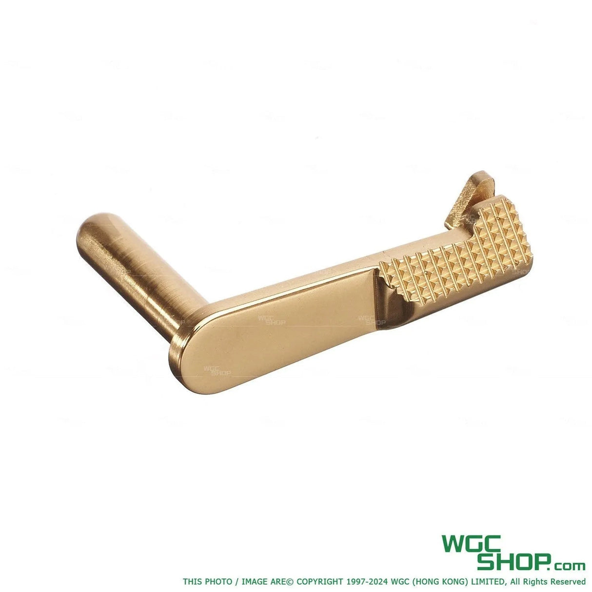 5KU Stainless Steel Slide Stop for Marui Hi-Capa GBB Airsoft - Type 2 / Silver ( GB-500 )-5KU-GB-500-GD-WGC Shop