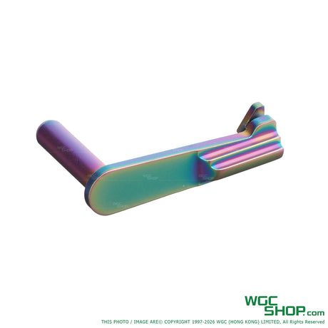 5KU Stainless Steel Slide Stop for MARUI Hi - Capa GBB - Type 1 ( GB - 499 ) Rainbow 5KU-GB-499-HG - WGC Shop