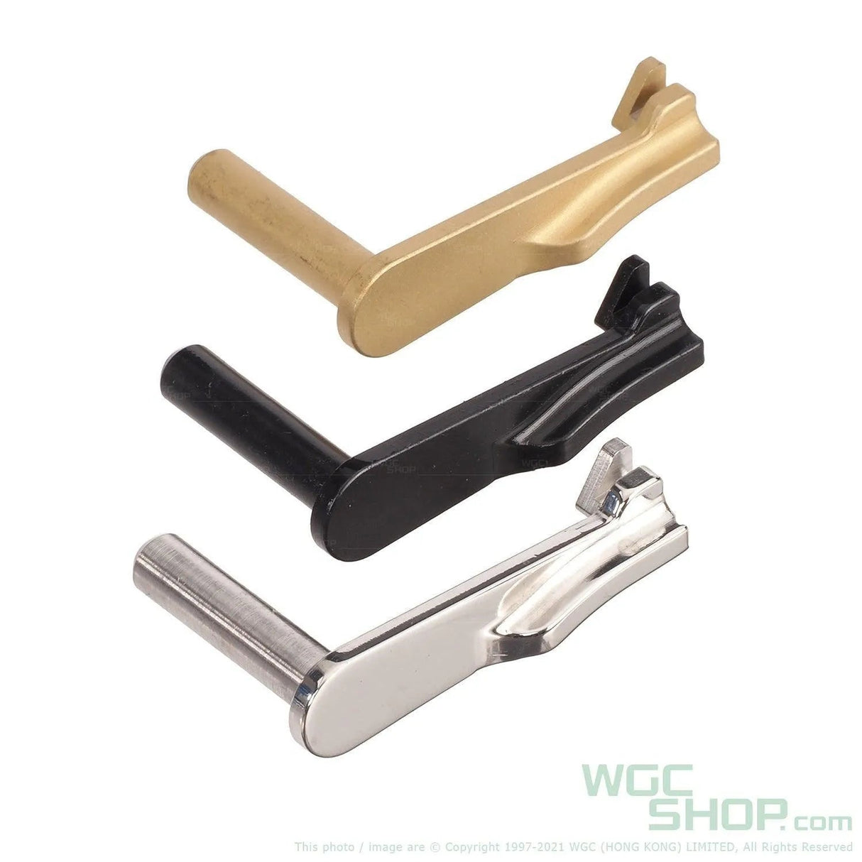 5KU Stainless Steel Slide Stop Type 6 for Marui Hi-Capa GBB Airsoft ( GB-512 ) - WGC Shop