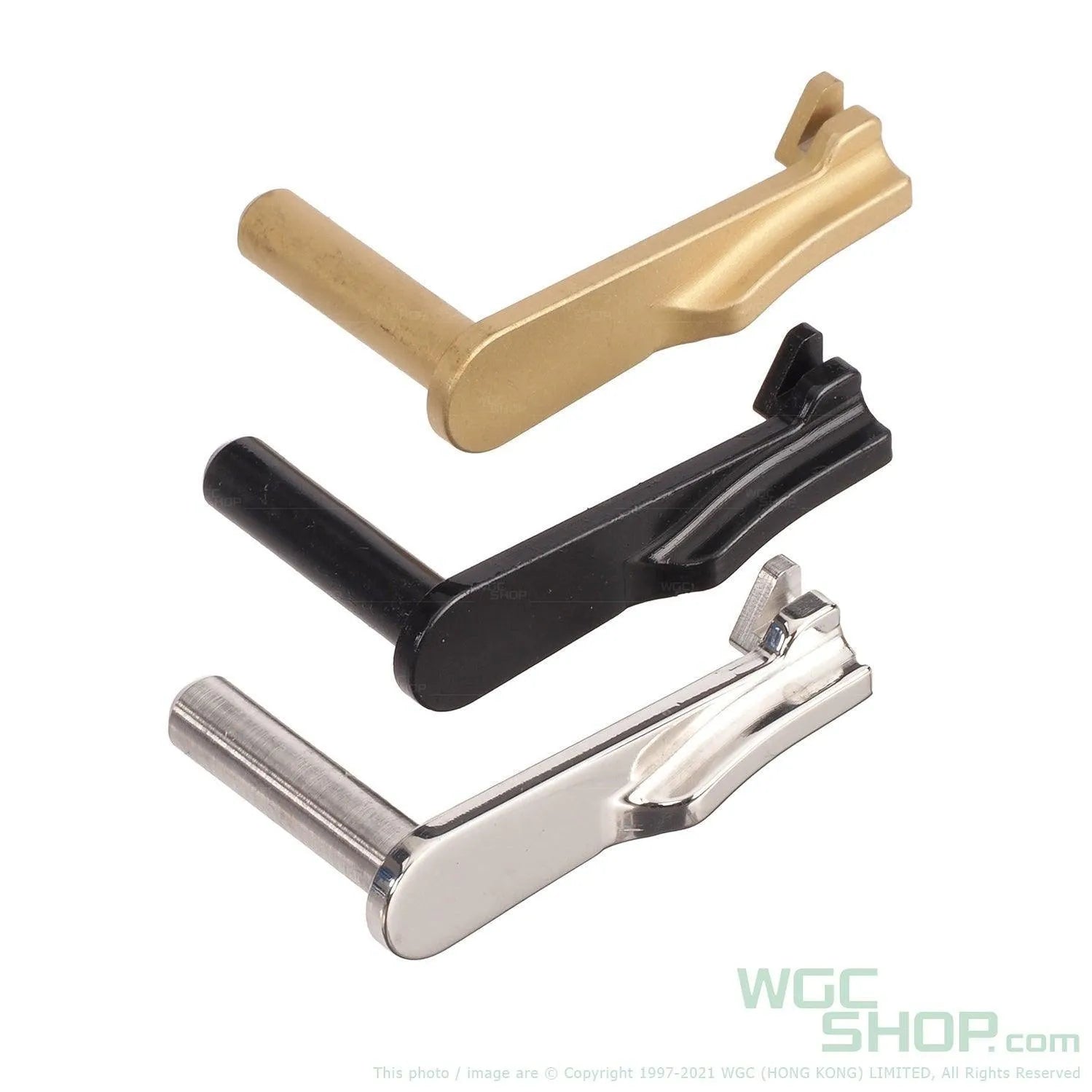 5KU Stainless Steel Slide Stop Type 6 for Marui Hi-Capa GBB Airsoft ( GB-512 ) - WGC Shop