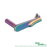 5KU Stainless Steel Slide Stop for MARUI Hi - Capa GBB - Type 6 ( GB - 512 ) Rainbow 5KU-GB-512-HG - WGC Shop