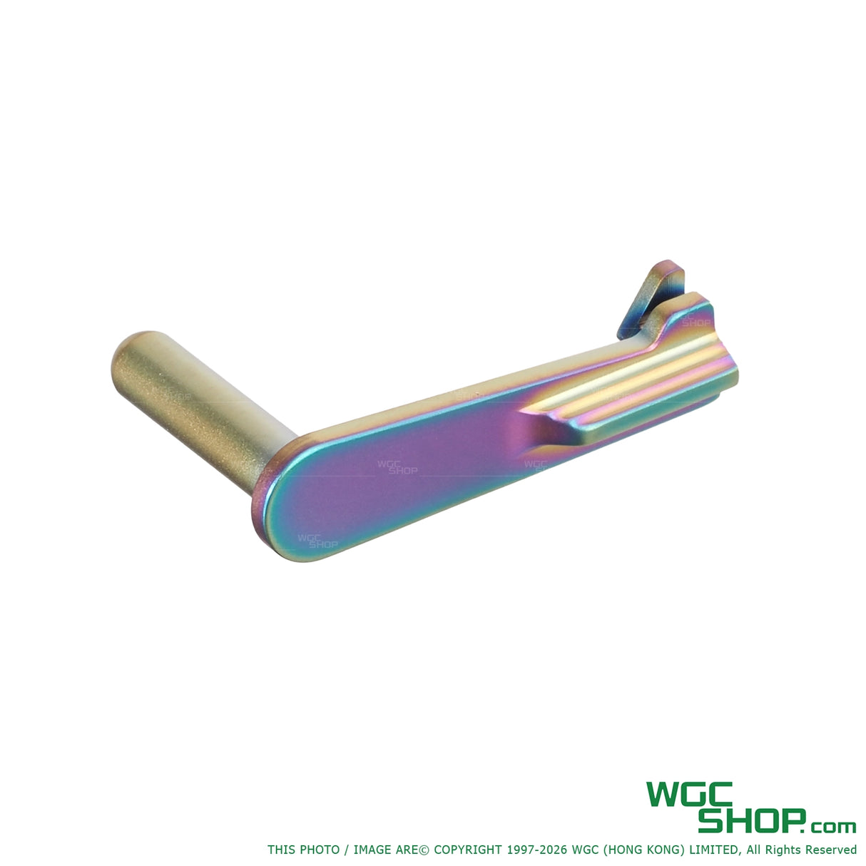 5KU Stainless Steel Slide Stop for MARUI Hi - Capa GBB - Type 7 ( GB - 513 ) Rainbow 5KU-GB-513-HG - WGC Shop