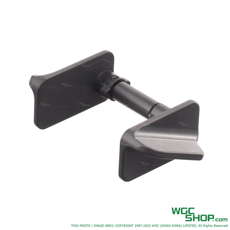 Black 5KU Stainless Steel Thumb Safety for KJ WORKS CZ SHADOW2 TS2 GBB