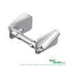 Silver 5KU Stainless Steel Thumb Safety for KJ WORKS CZ SHADOW2 TS2 GBB